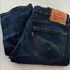 Levi's Men's Deep Indigo Relaxed Jeans
